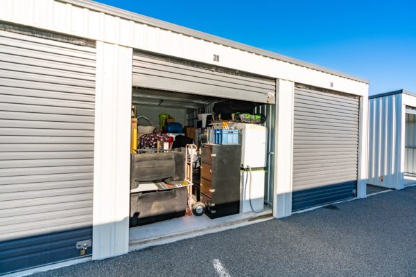 Individually locked storage units in Amberley, perfect for businesses or individuals