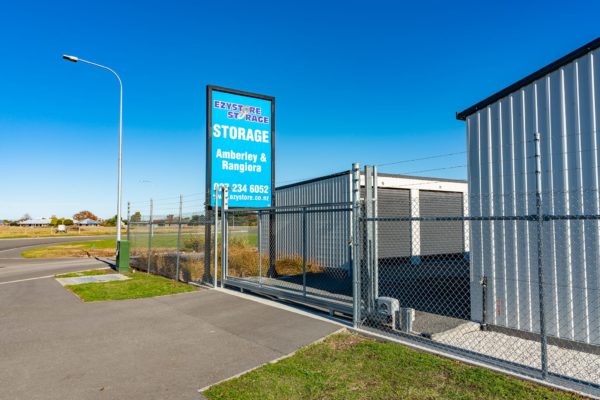 Amberley Ezystore Storage, safe, secure self storage units in North Canterbury