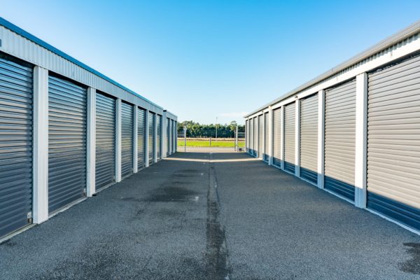 Individually locked storage units in Amberley, perfect for businesses or individuals