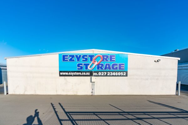 Secure entry for our storage units in Rangiora