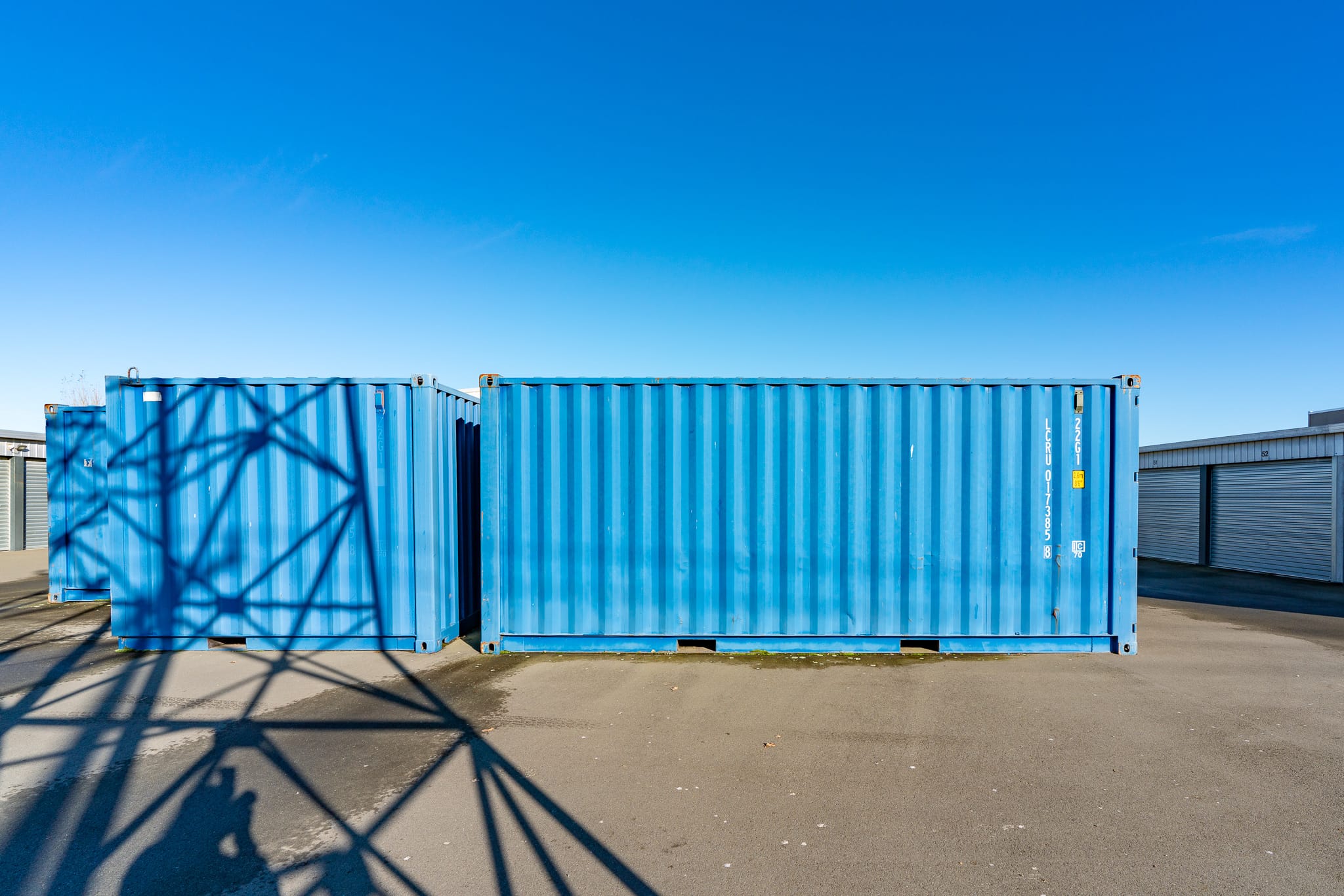 Container self-storage in Rangiora at Ezystore Storage